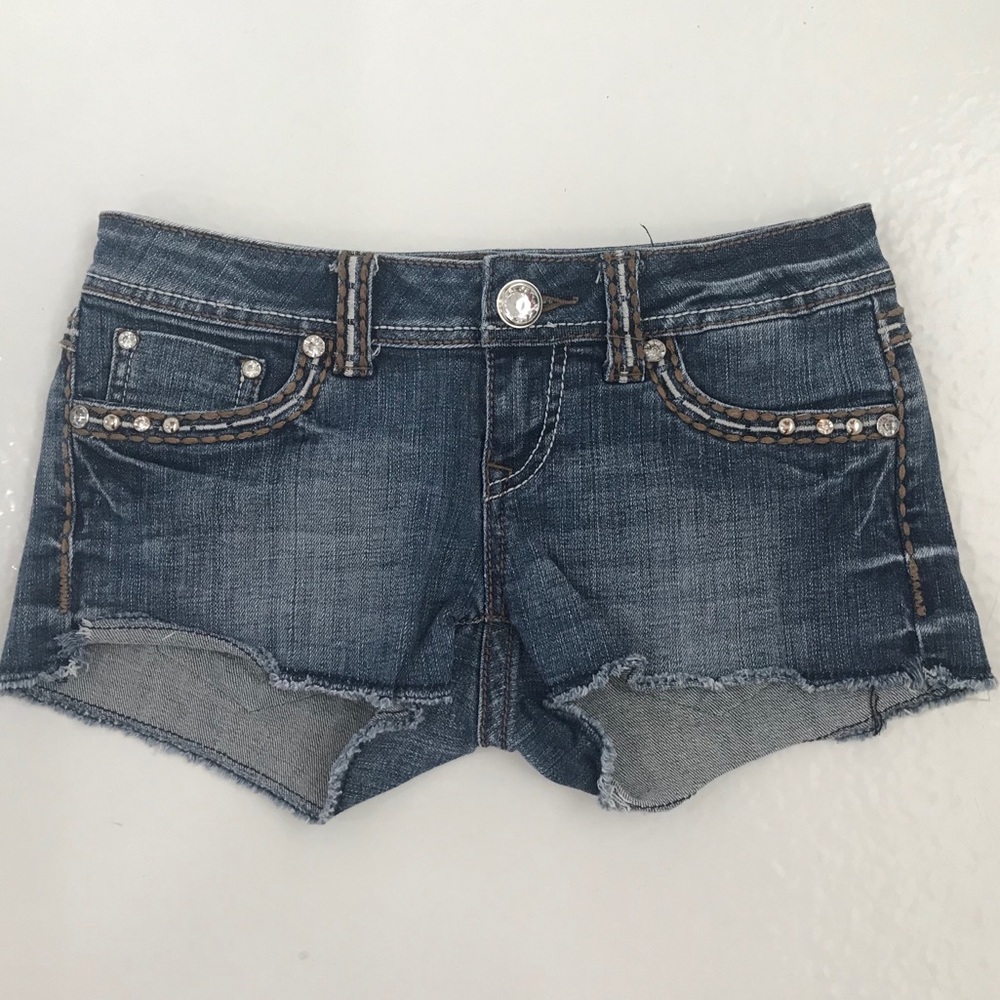 LA Idol Jean Shorts, Small